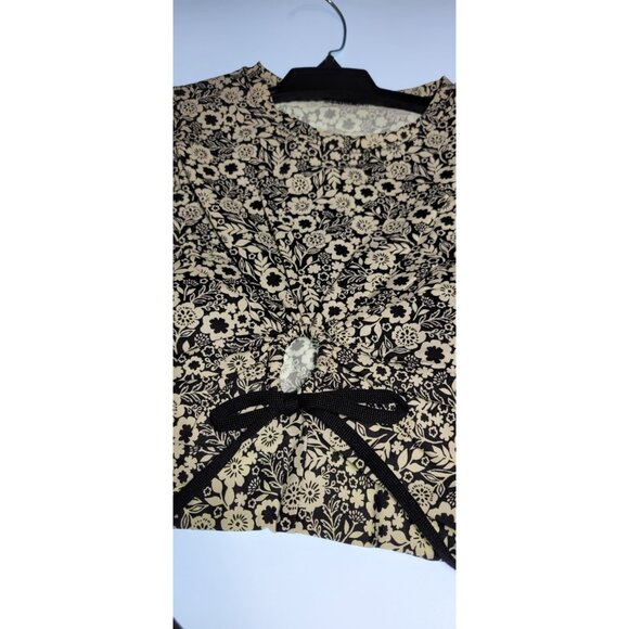 Robin Piccone Bikini Swim Top M Color Black Bottom High Rise Solid Sz M#20 - Picture 2 of 9